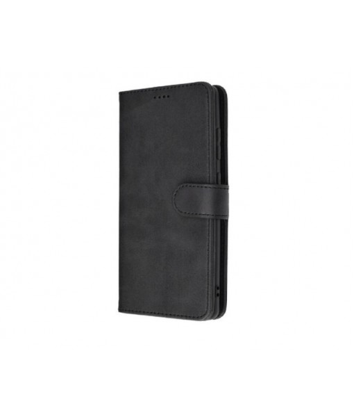 Husa Tip Flip Cover Tech Wallet 2 Compatibila Cu iPhone 13 mini, Piele Ecologica Negru